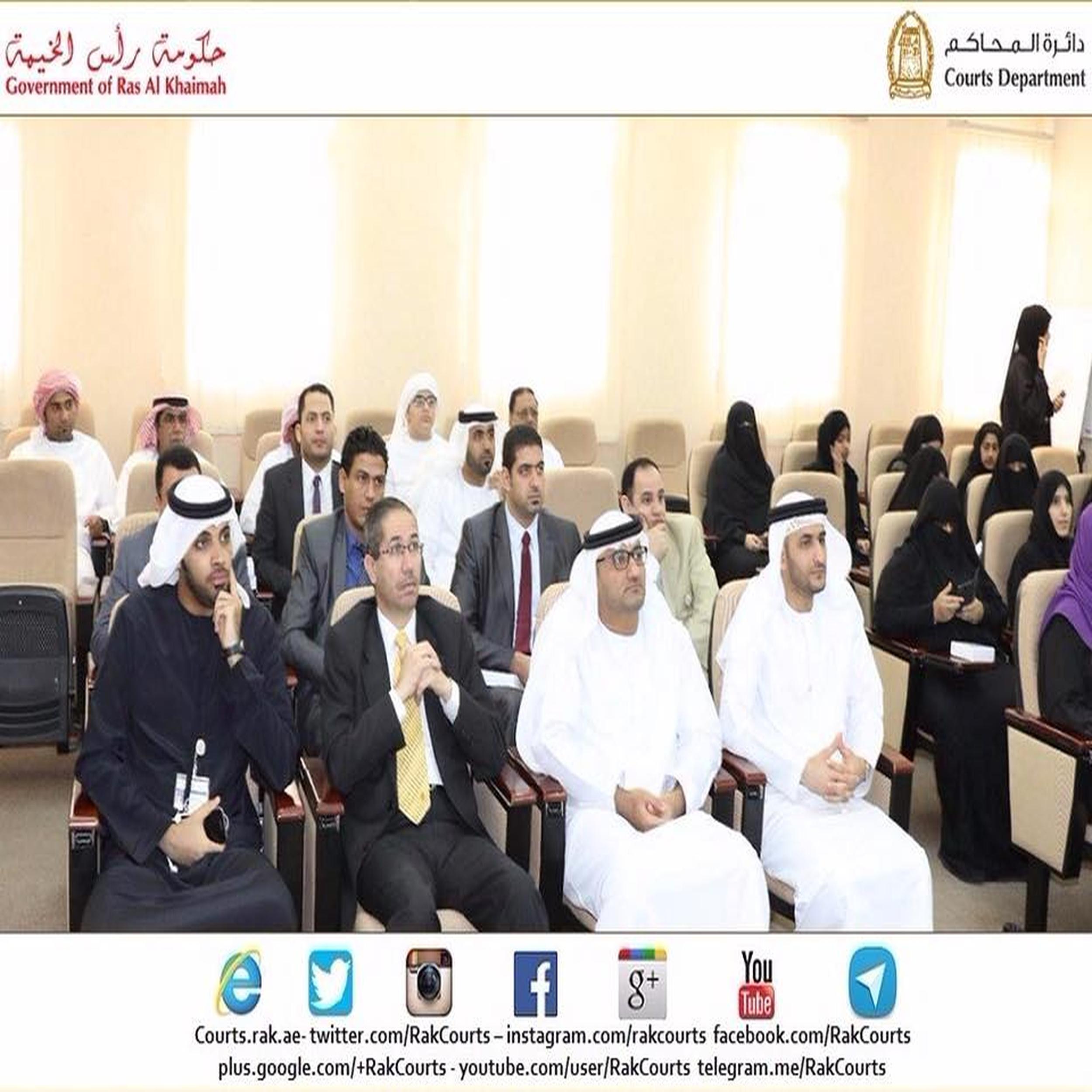 محاكم رأس الخيمة تنظم فعاليات متنوعة بمناسبة يوم الصحة العالمي