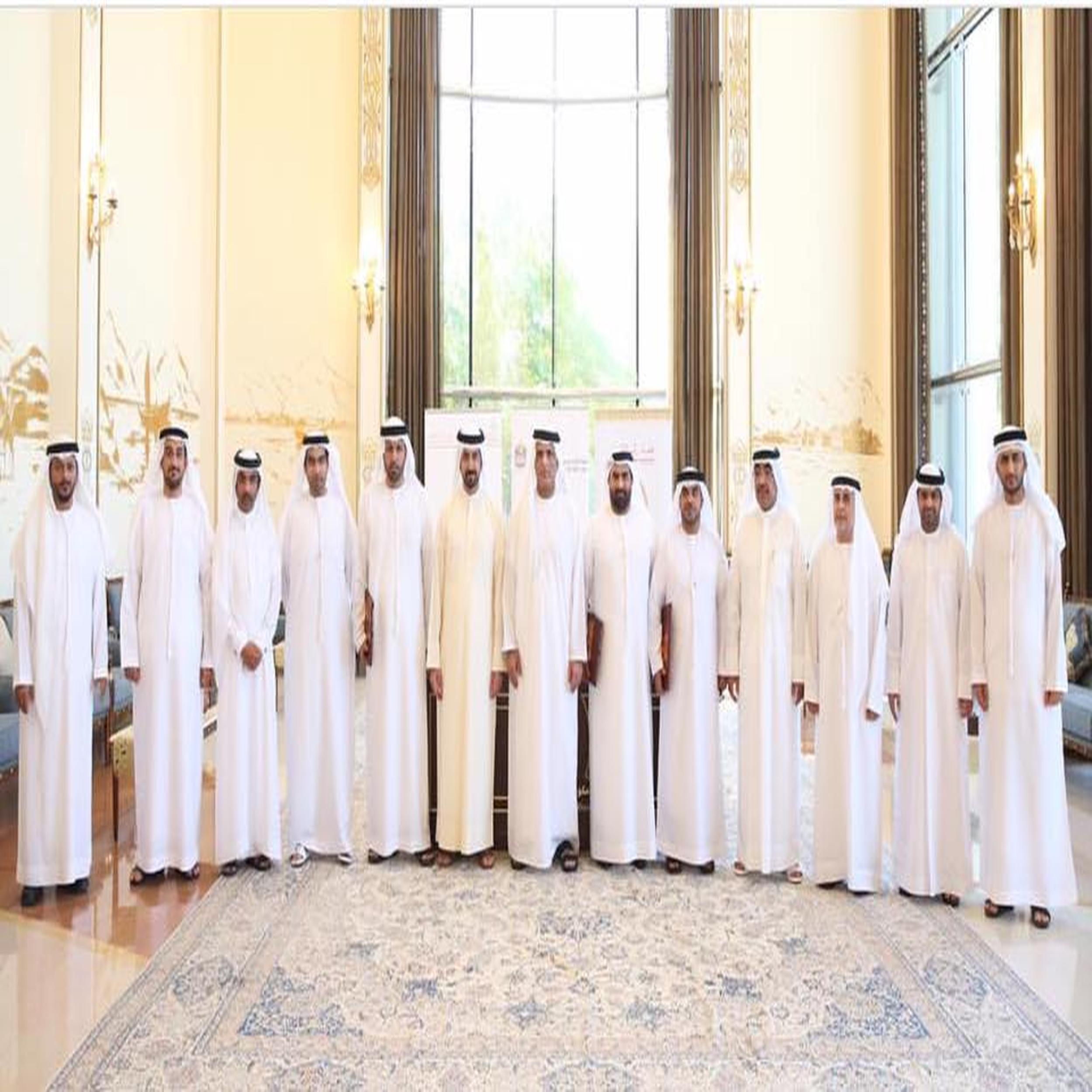 سعود بن صقر يشهد توقيع اتفاقية بين المصرف المركزي ودائرتي المحاكم والنيابة العامة في رأس الخيمة