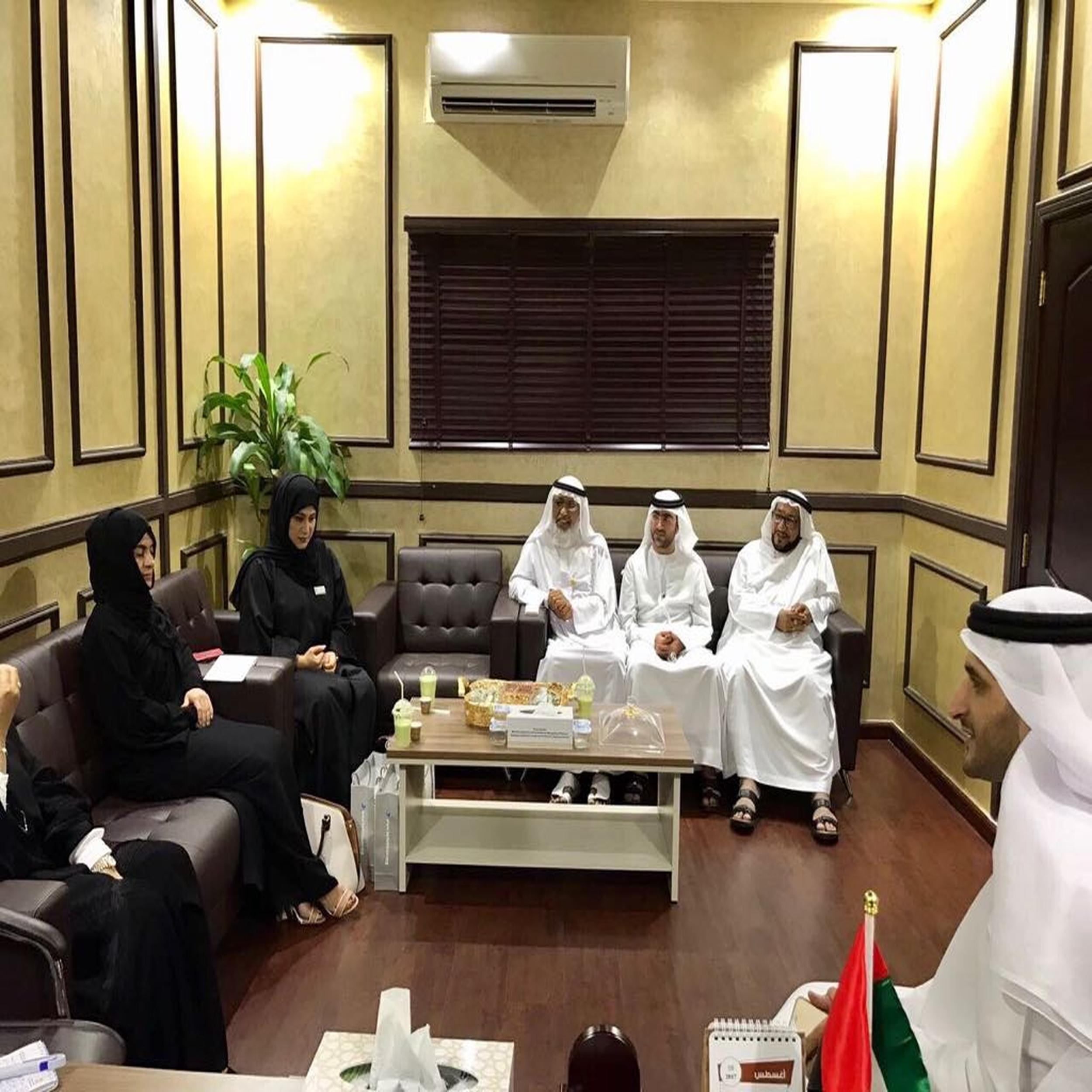 محاكم رأس الخيمة تبحث سبل التعاون المشترك مع بيت الخير