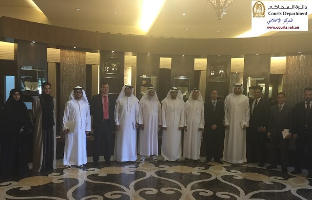 Album Name: وفد محاكم رأس الخيمة يزور دار القضاء بأبوظبي