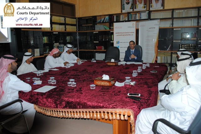 اسم الألبوم: محاكم رأس الخيمة تنظم دورة تدريبية لموظفي قسم الإعلان