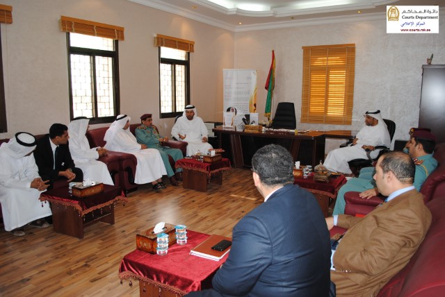 اسم الألبوم: محاكم رأس الخيمة يستقبل وفدا من القيادة العامة لشرطة رأس الخيمة