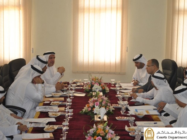 اسم الألبوم: مقارنة معيارية بين دائرتي محاكم دبي ورأس الخيمة