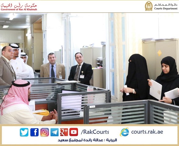 Album Name: محاكم رأس الخيمة تستقبل وفدا من الموارد البشرية