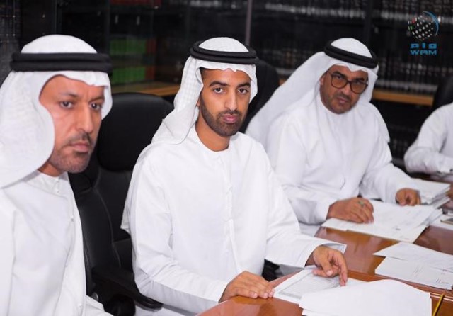 Album Name: ولي عهد رأس الخيمة يتفقد دائرة المحاكم ويطلع على سير العمل بها