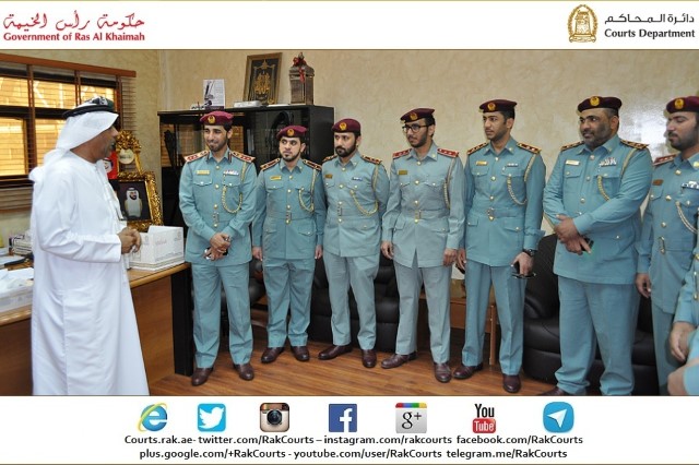 اسم الألبوم: زيارة وفد القيادة العامة لشرطة رأس الخيمة للدائرة