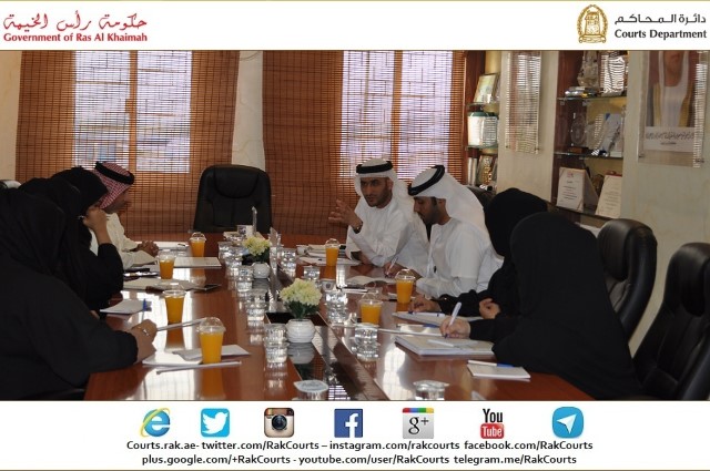 اسم الألبوم: محاكم رأس الخيمة تستقبل وفد جمعية الامارات للتنمية الاجتماعية